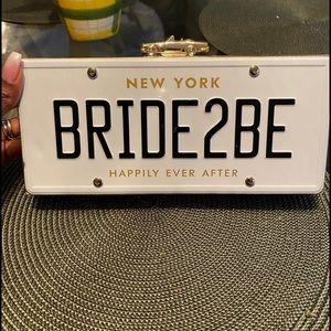 Kate Spade Bride2be license clutch